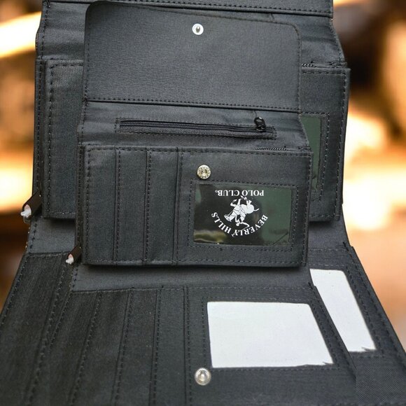 Beverly Hills Polo Club Trifold Wallet - Picture 2 of 4